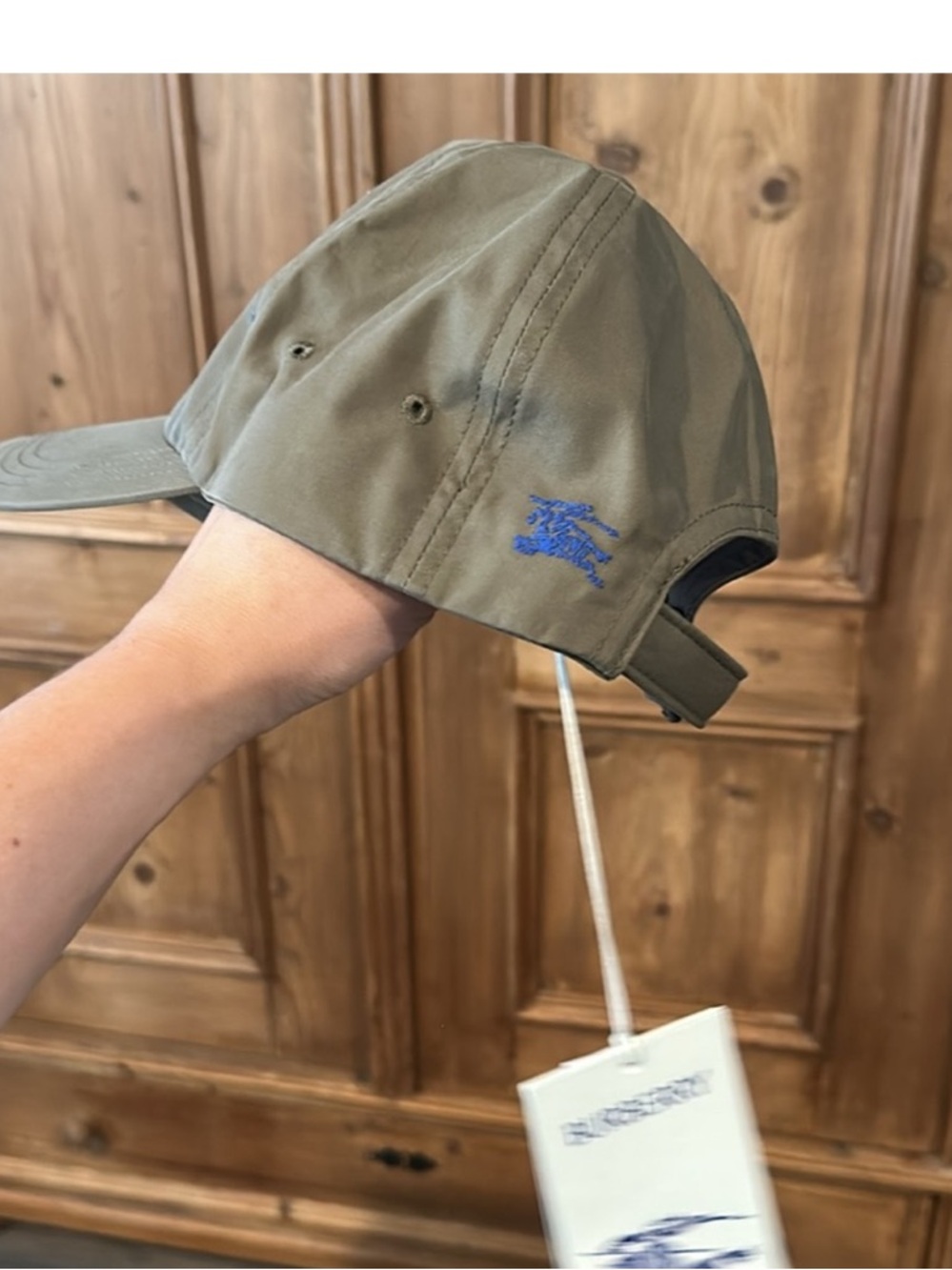 Burberry Logo Hat - Picture 2 of 3